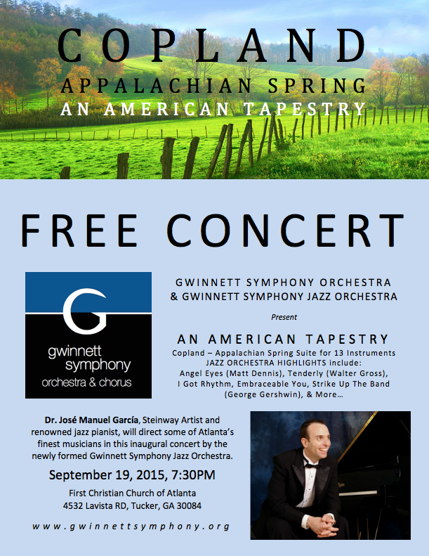 Gwinnett Symphony Orchestra - Copland, Appalachian Spring